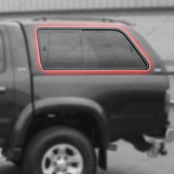 Alpha GTX N/S Complete Sliding Window for Toyota Hilux