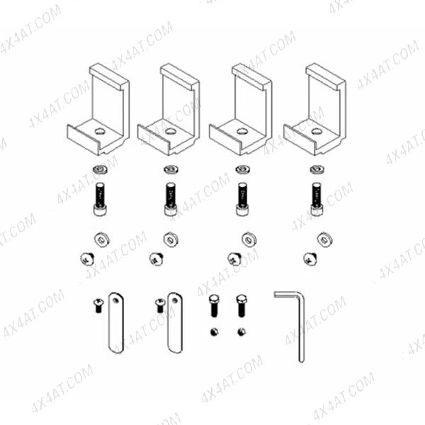Roll-N-Lock Hardware Kit 518M for Toyota Hilux 2016-
