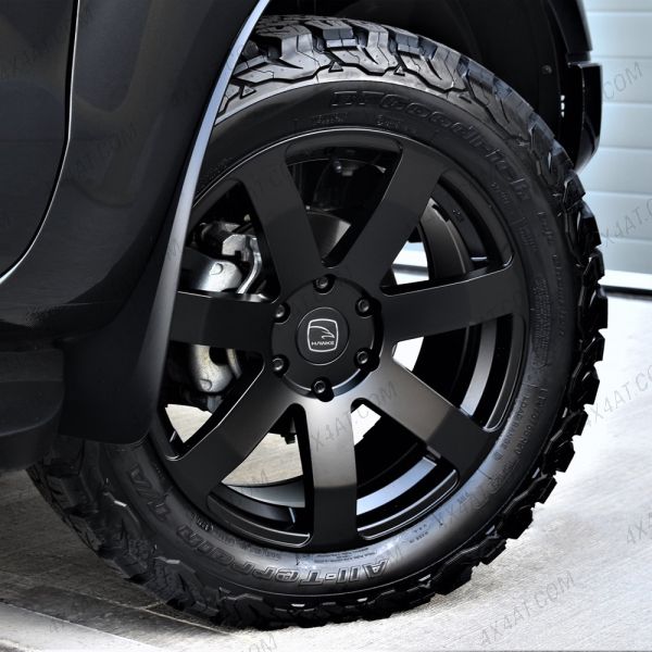 Hawke Summit 20x9 Black Alloy Wheels for Nissan Navara