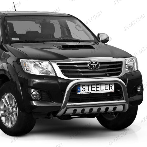 Toyota Hilux 2005-2011 Stainless Steel Bull Bar with Axle Plate