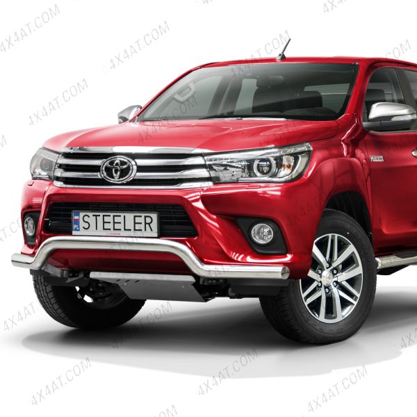 Toyota Hilux Front Bar - Spoiler Bar - Stainless
