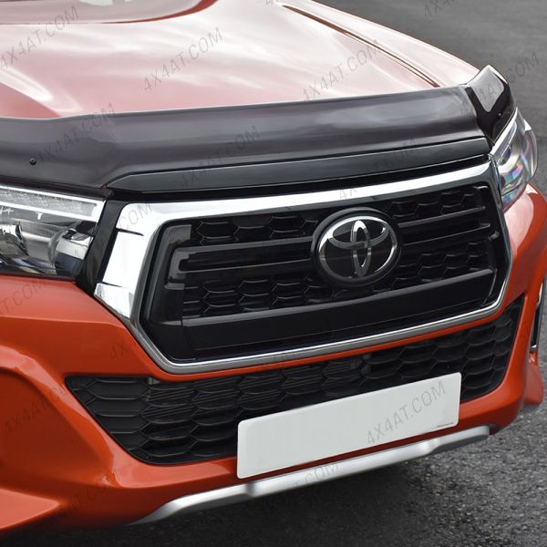 Dark smoke bonnet guard for Toyota Hilux 2016-2020