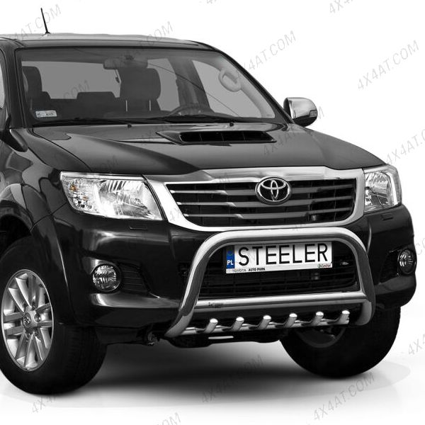 Toyota Hilux 2011-2016 Stainless Steel A-Bar with Axle Bars