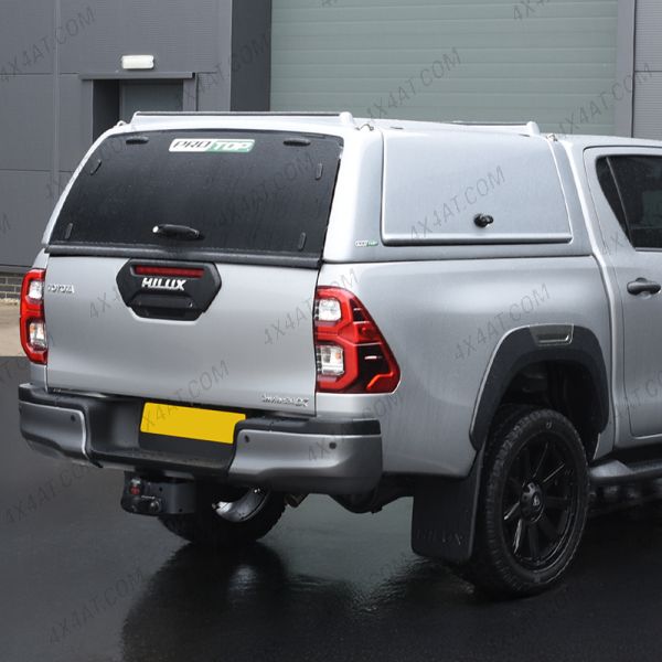 Toyota Hilux 2021 On - Pro//Top Canopy Low Gullwing Side Doors Active Model With Ladder Rack and Central Locking
