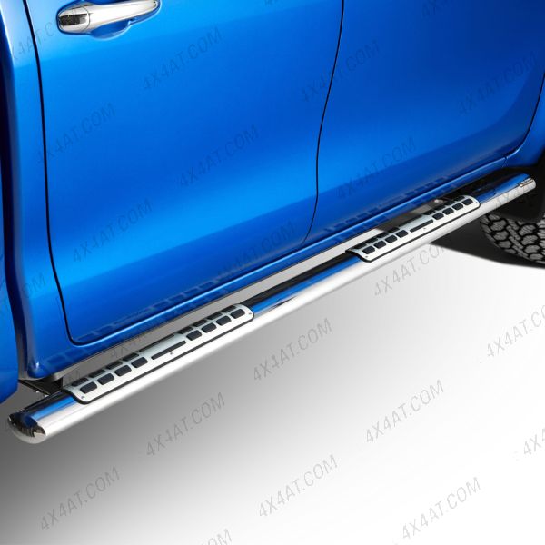 Sidebars Oval Mach for Toyota Hilux 2016-2020