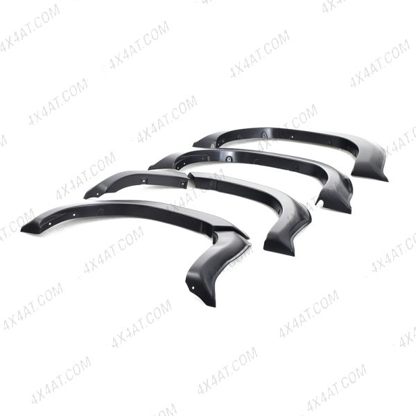 Toyota Hilux 2021- Matt Black GT-R Style Wheel Arches