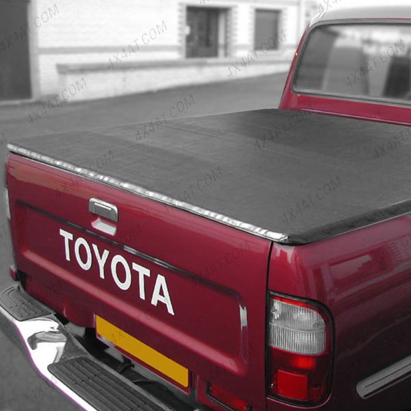 Toyota Hilux 1998-2005 Soft Tonneau Cover - Rail with Hidden Press Snap
