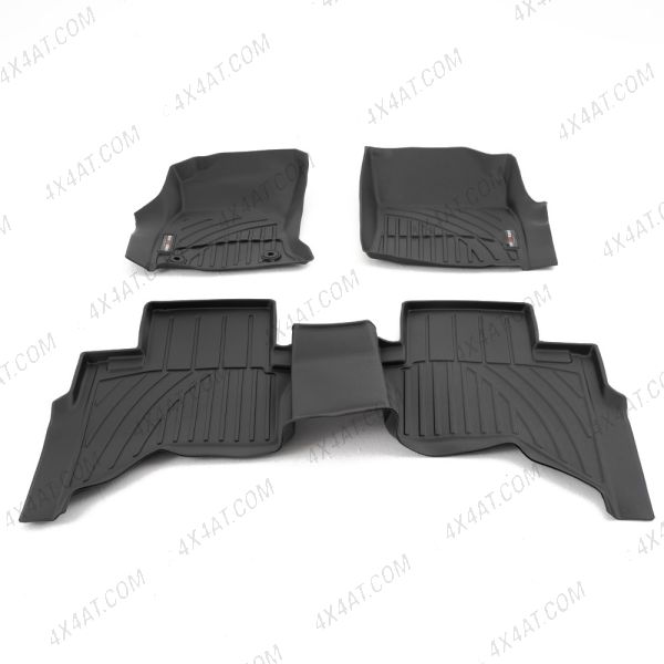Toyota Hilux 2016- D/Cab 3D Ultra-Tray Mats - Set - Automatic Transmission - LHD Cars