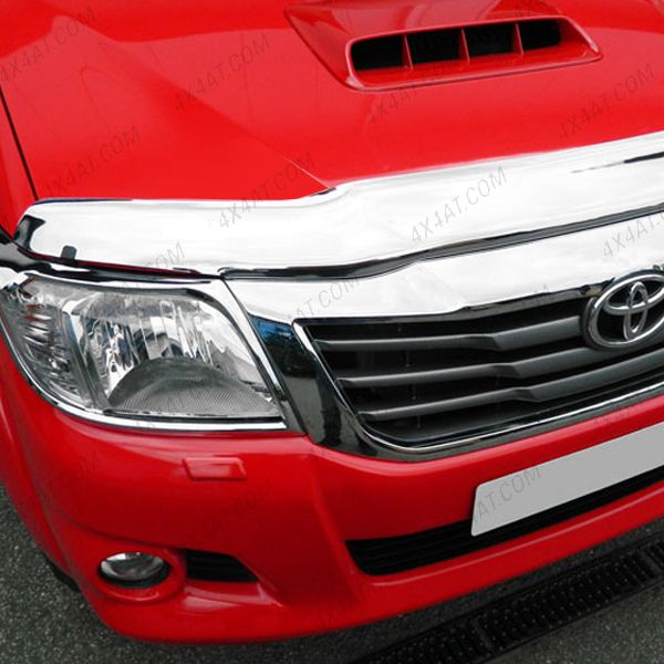 Toyota Hilux 2011 - 2016 Bonnet Guard (Chrome Finish)