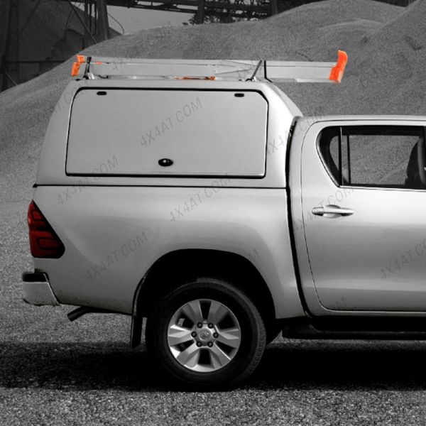Ex-Demo Toyota Hilux 2016- ProTop High Roof Gullwing in 040 White with Solid Rear Door