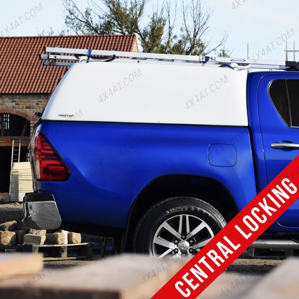 Toyota Hilux 2016- ProTop Tradesman Canopy with Solid Rear Door and Central Locking