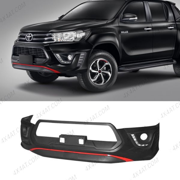Toyota Hilux 2016-2020 TRD Front Bumper - Toyota Racing
