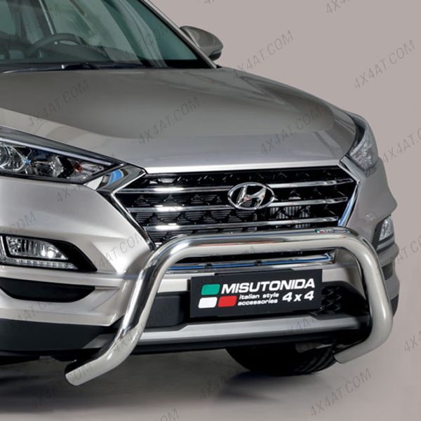 76mm Stainless Steel Front Bull Bar for Hyundai Tucson 2018-