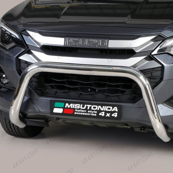 Isuzu D-Max 2025- 76mm Stainless Steel Front Bull Bar