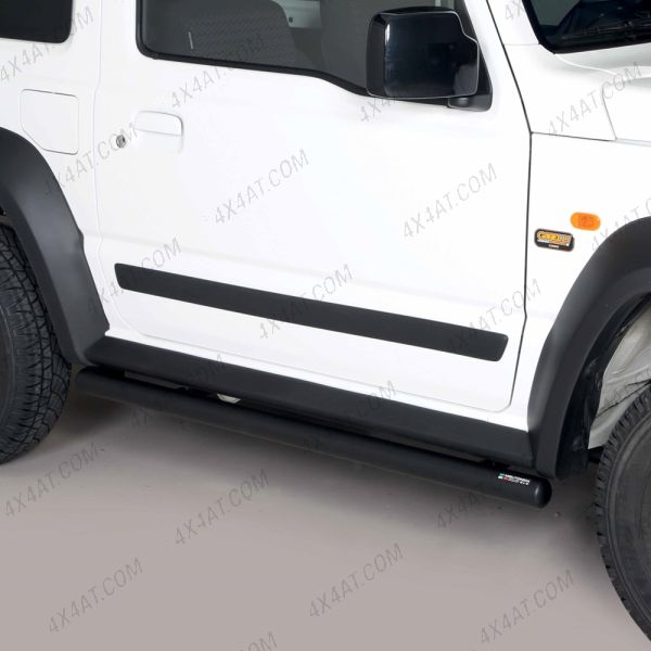 Black Side Bar for Suzuki Jimny 2018 Onwards