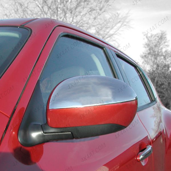 Half Chrome Side Mirror Covers for the Nissan Juke 2010-2019
