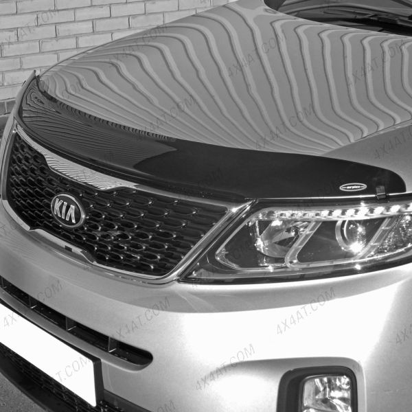 Kia Sorento 2009-2015 Dark Smoke Bonnet Guard