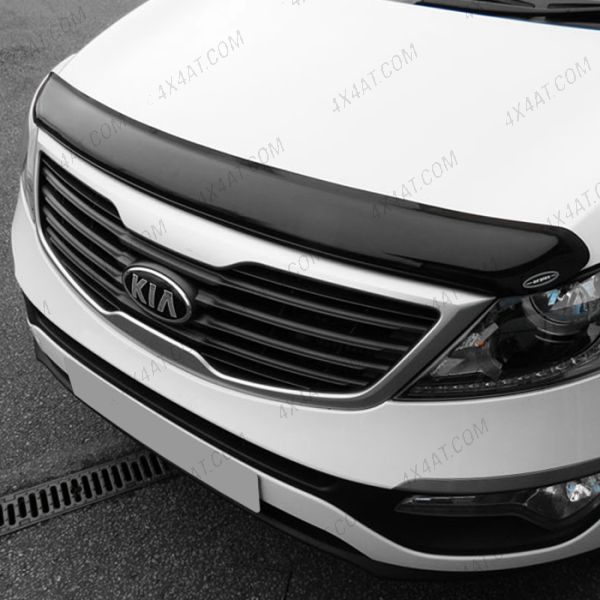 Kia Sportage 2010-2016 Dark Smoke Bonnet Guard