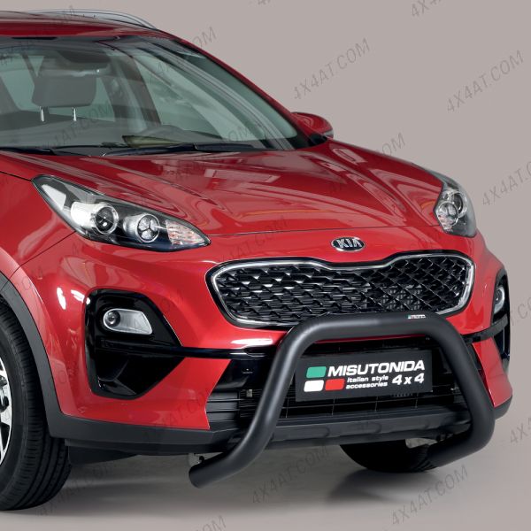 Kia Sportage 2016-2021 Black Front Bull Bar