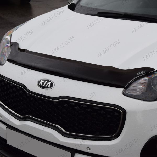 Kia Sportage 2016-2021 Dark Smoke Bonnet Guard