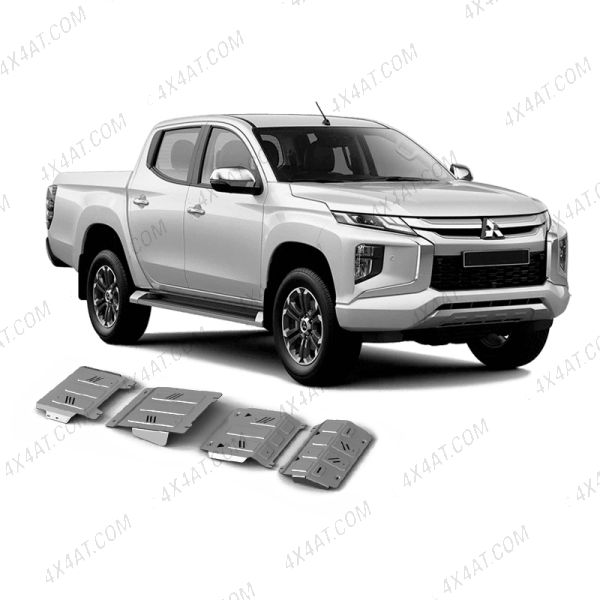 Mitsubishi L200 Series 6 Protection Kit / Skid Plates