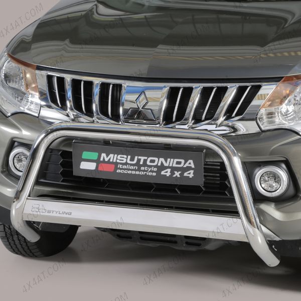 Mitsubishi L200 2015-2019 Stainless Steel Front A-Bar