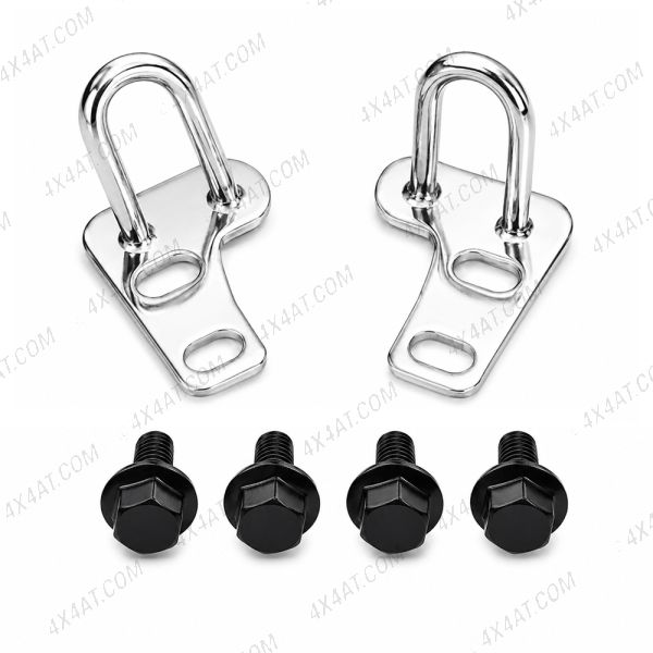 Aeroklas Replacement Pair of Canopy Striker Plates for L200 Long Bed Only