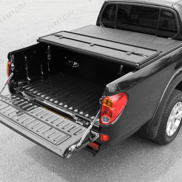 Alloy tri-folding tonneau for L200 Long Bed 2010-2015