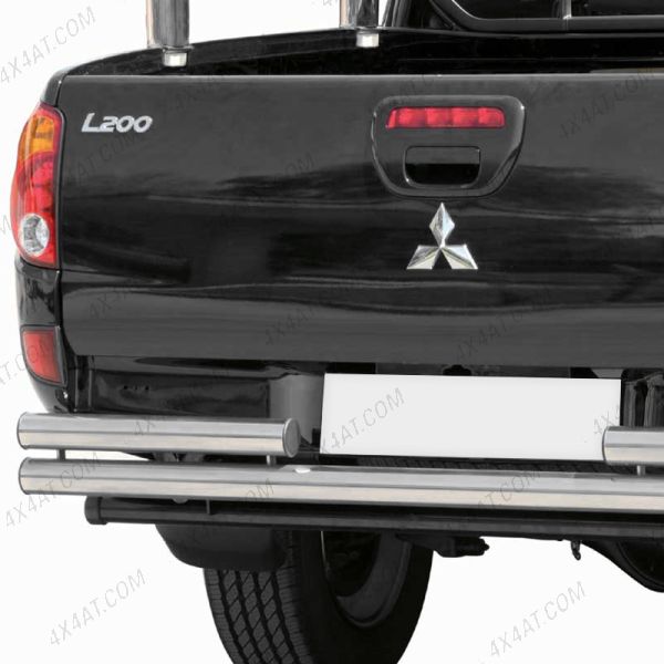 Mitsubishi L200 2005-2015 Stainless Steel Rear Bar Non Tow