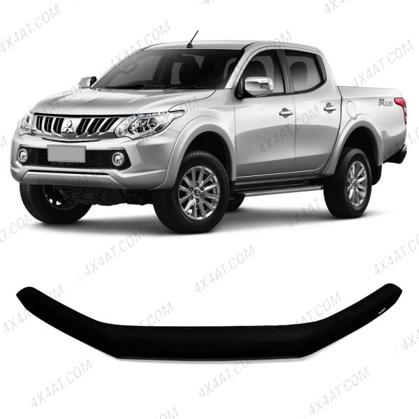 Mitsubishi L200 Series 5 2015 to 2019 Dark Smoke Bonnet Guard