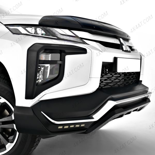 Mitsubishi L200 Series 6 2019-2021 Predator Bumper Mask with DRLs