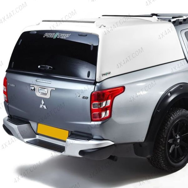 ProTop Tradesman Canopy With Glass Rear Door In W32 White For The Mitsubishi L200 Double Cab 2015-2019