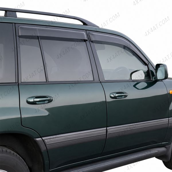 Toyota Landcruiser Hdj 100 Trux Large Quad Window Door Visors