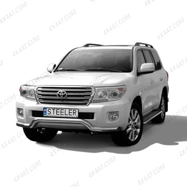 Toyota Land Cruiser V8 2012-2016 Stainless Steel Spoiler Bar