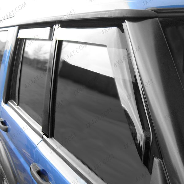 Land Rover Discovery 1989-1998 Set of 4 Stick-On Tinted Wind Deflectors