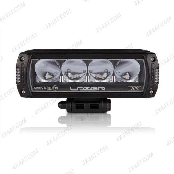 Front view of Lazer Lamp Triple R 4 Elite on a stand