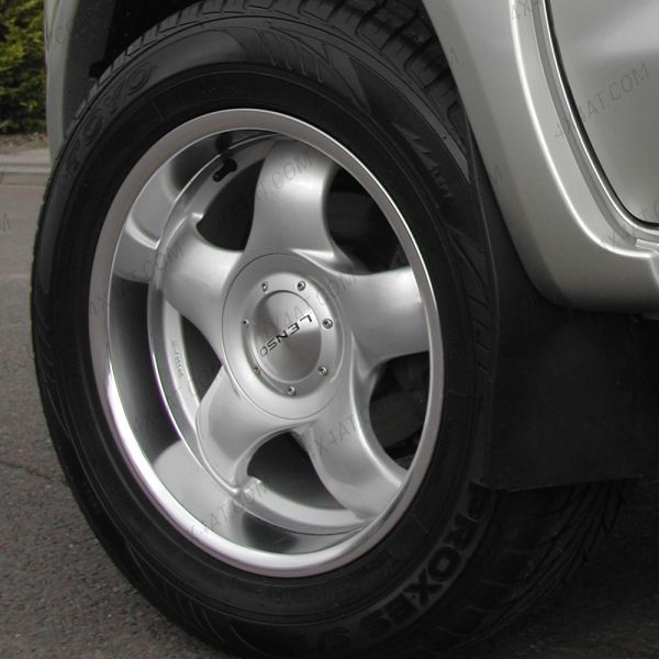 Lenso 20 Inch Alloy Wheel in Silver