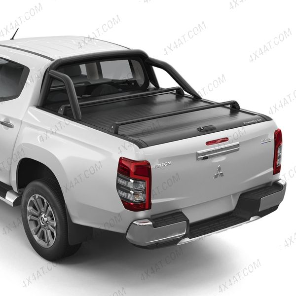 Ex-Demo Mitsubishi L200 Club Cab 2015- Mountain Top Roller Shutter in Black