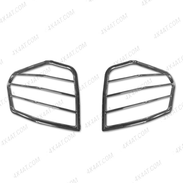 Mercedes ML W164 2005-2011 Stainless Steel Tailgate Light Guards