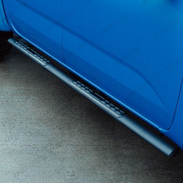 Ford Ranger 2023- Black Side Bars with Black Tread Plates