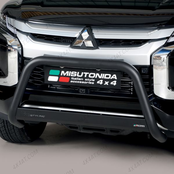 Black Stainless Steel A-Bar front bar Mitsubishi L200