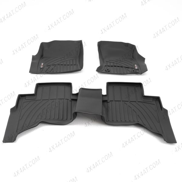 Mitsubishi L200 2015-2021 Double Cab 3D Ultra-Tray Mats - Full Set