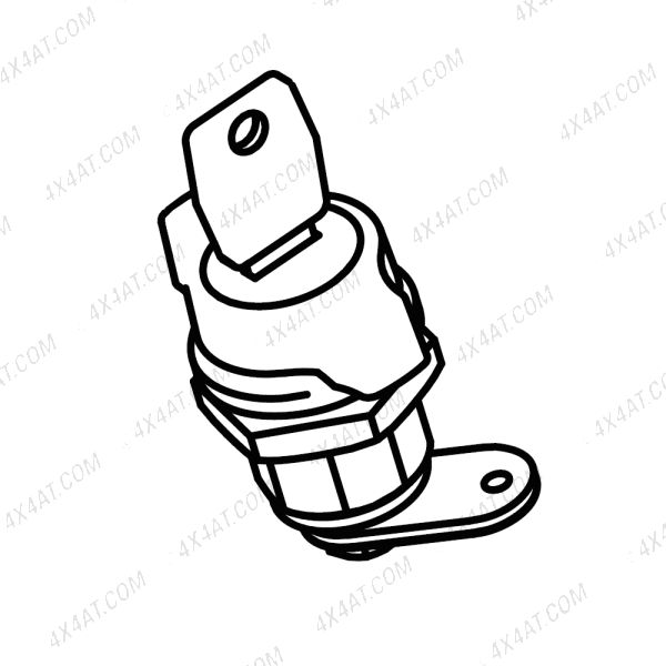 Mountain Top Lock Cylinder and Keys A11A