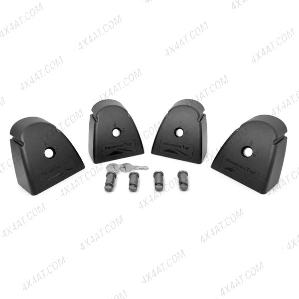 Replacement Lock Cylinder And Keys For Ranger Wildtrak MT Roll Cross Bars (4 Pack)