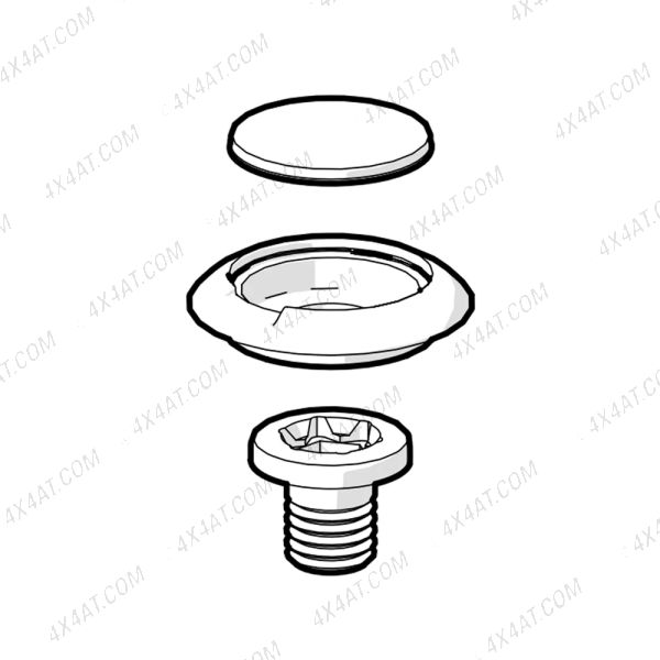 Mountain Top Roll Universal Lid Screws and Plastic Plugs