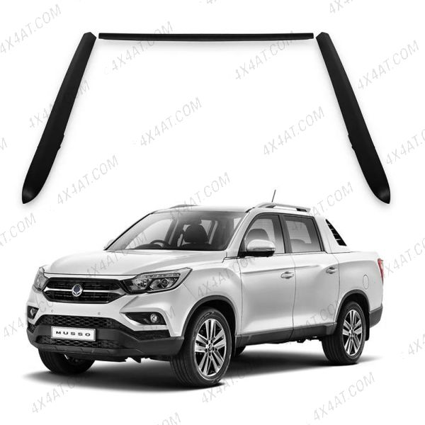 SsangYong Musso 2018- Short Bed Rail Caps