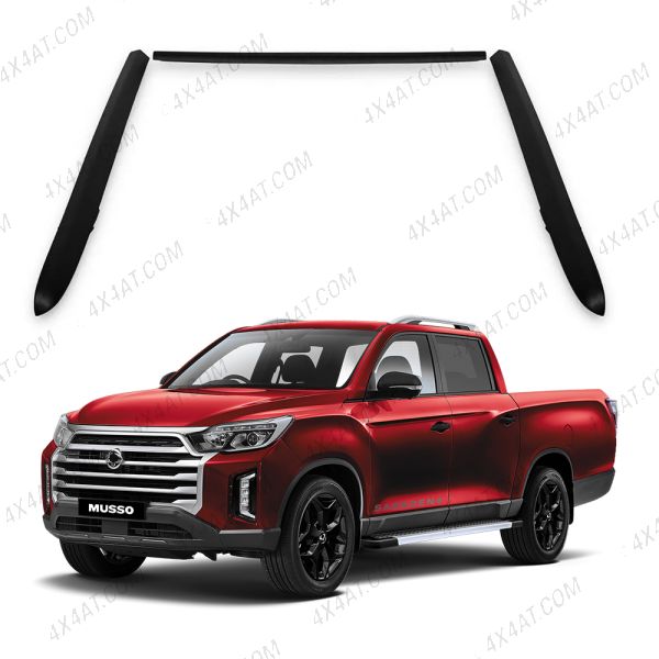 SsangYong Musso 2020- Long Bed Rail Caps