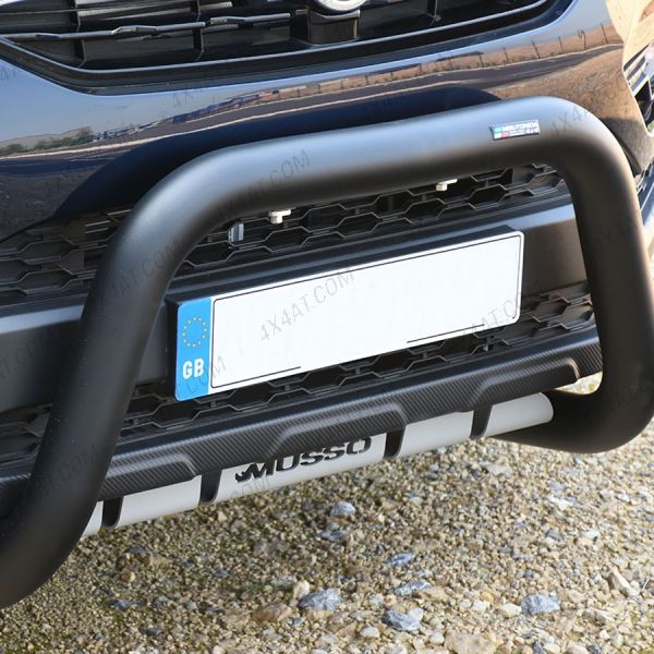 SsangYong Musso 2018 Onwards 76mm A-Bar Black
