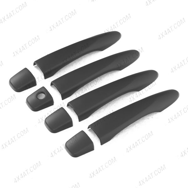 Set of 4 Black Door Handle Covers for the Navara NP300