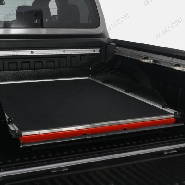 Black Textured Heavy Duty Bed Slide for the Nissan Navara D40